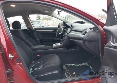 2019 Honda Civic Lx из США, поврежденный, VIN 19XFC2F65KE050041